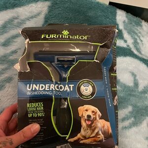 FURminator Black and Blue Undercoat Grooming Tool